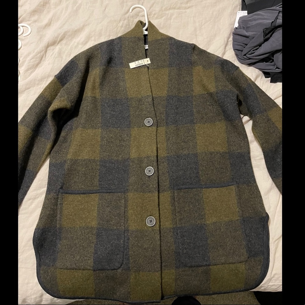 Madewell oversized sweater coat
